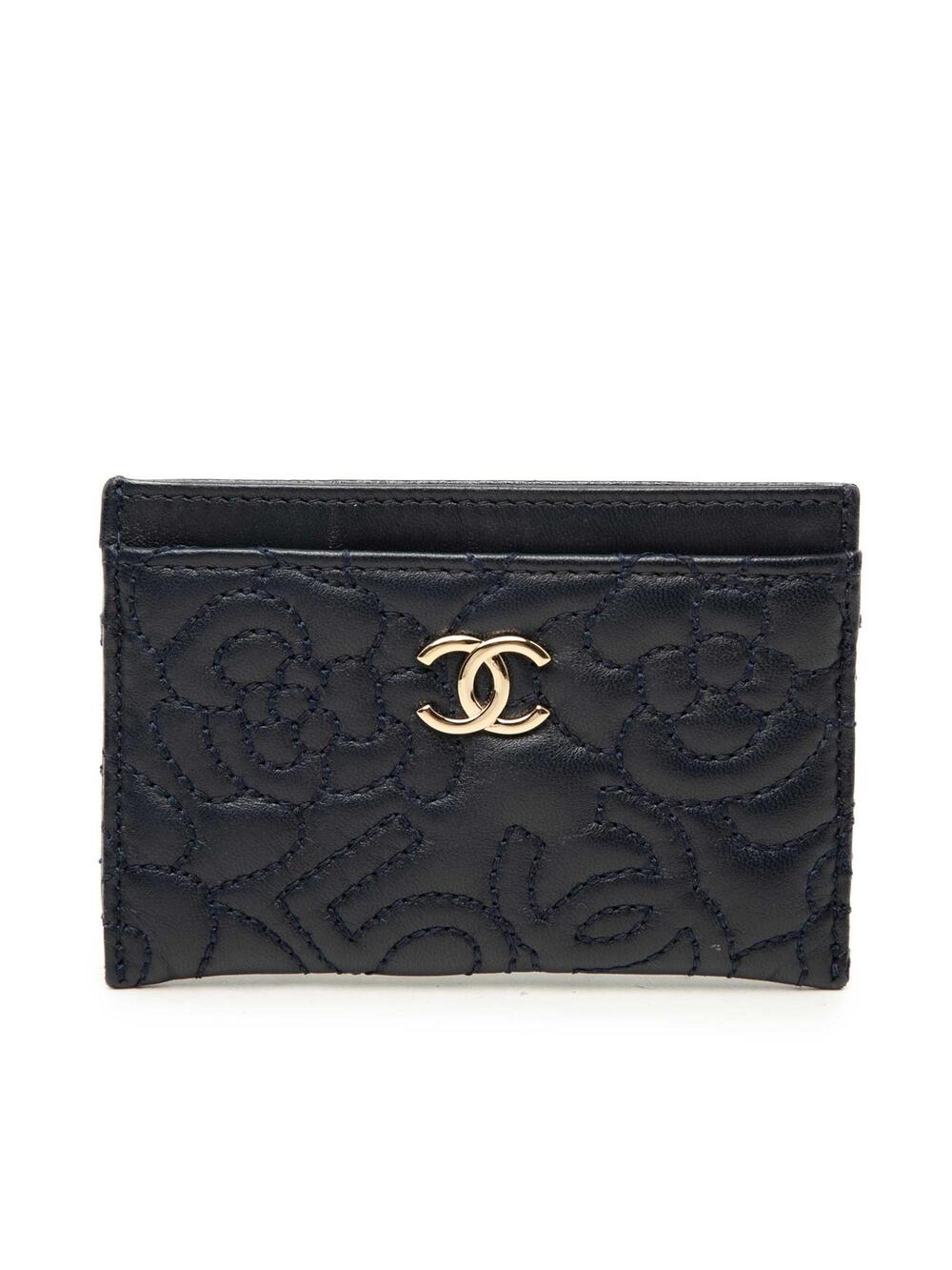 Chanel Cc Embossed Lambskin Camellia #286832C56B